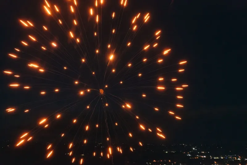 Two Kinds of Magic: When Fireflies and Fireworks Share the Same Macon Sky
